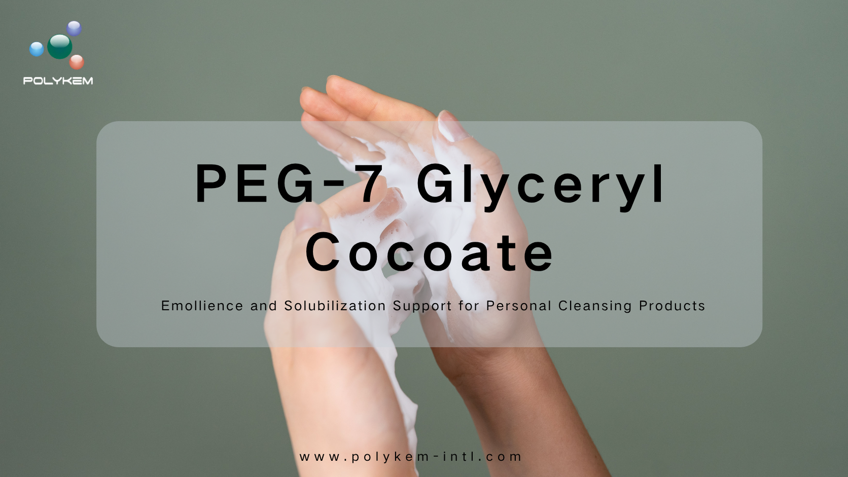 PEG-7 Gliseril Cocoate untuk Pembersih Tubuh dan Penghilang Riasan